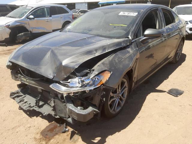 Photo 2 from auction – 2017 FORD FUSION SE with VIN 3FA6P0LU1HR196939