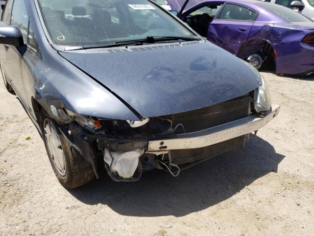 Photo 9 from auction – 2008 HONDA CIVIC HYBR with VIN JHMFA362X8S015735
