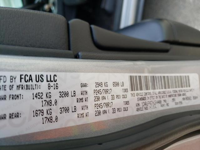 Photo 10 from auction – 2017 JEEP GRAND CHER with VIN 1C4RJFAG7HC644480
