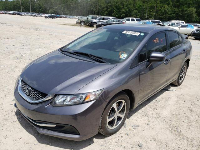 Photo 2 from auction – 2015 HONDA CIVIC SE with VIN 19XFB2F72FE036695
