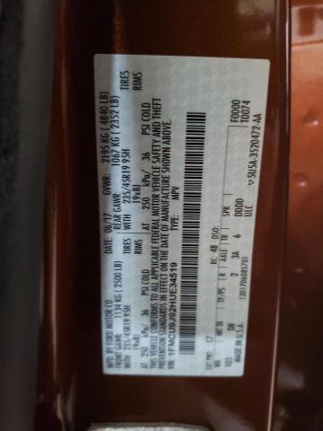 Photo 10 from auction – 2017 FORD ESCAPE TIT with VIN 1FMCU9J92HUE34519