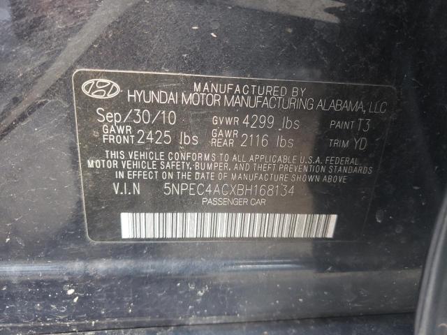 Photo 10 from auction – 2011 HYUNDAI SONATA SE with VIN 5NPEC4ACXBH168134