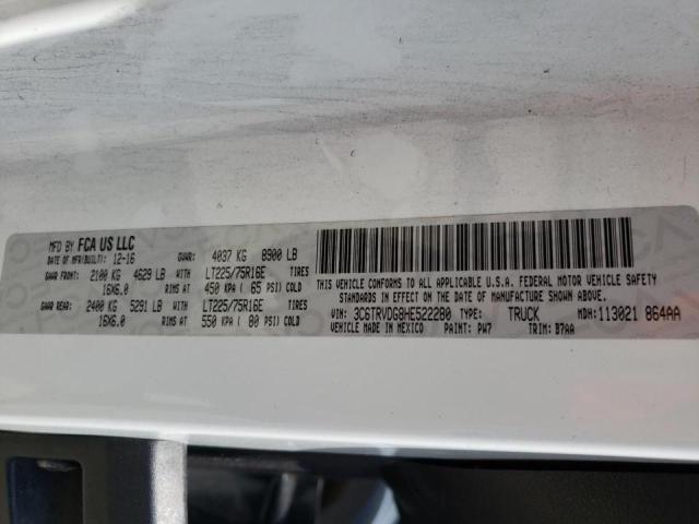 Photo 10 from auction – 2017 RAM PROMASTER with VIN 3C6TRVDG8HE522280