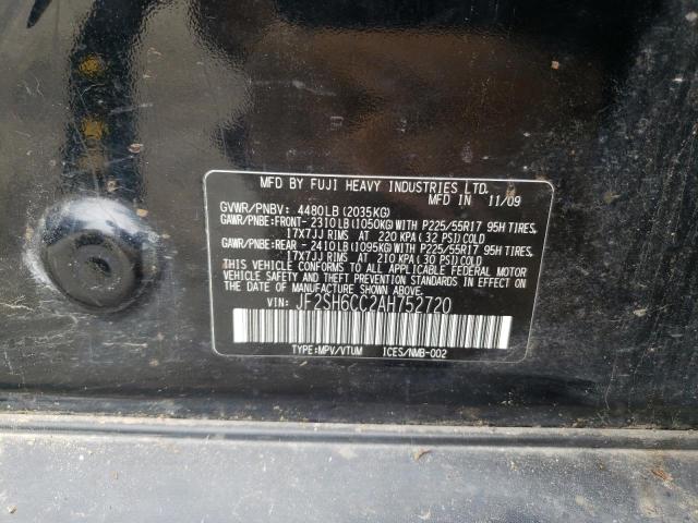 Photo 10 from auction – 2010 SUBARU FORESTER 2 with VIN JF2SH6CC2AH752720