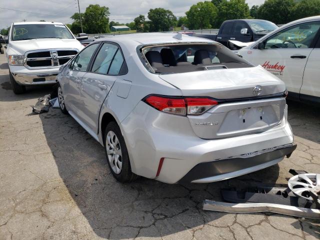 Photo 3 from auction – 2022 TOYOTA COROLLA LE with VIN 5YFEPMAE6NP311660