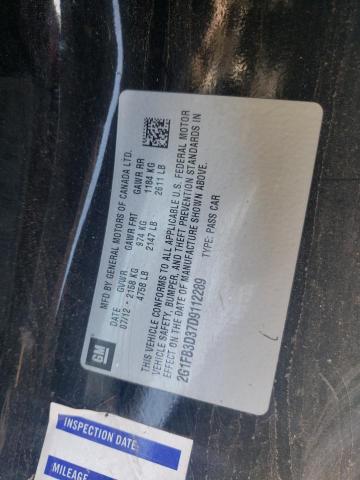 Photo 10 from auction – 2013 CHEVROLET CAMARO LT with VIN 2G1FB3D37D9112289