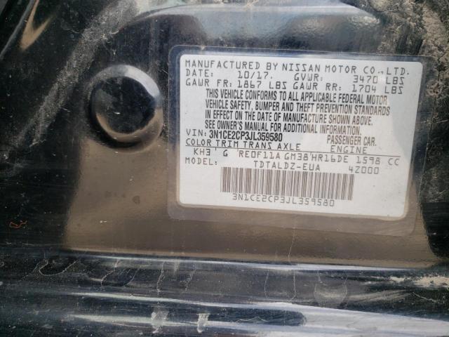 Photo 10 from auction – 2018 NISSAN VERSA NOTE with VIN 3N1CE2CP3JL359580