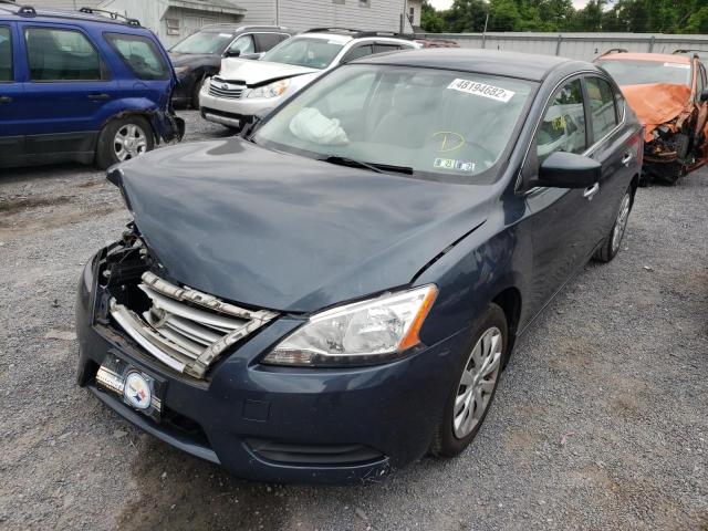 Photo 2 from auction – 2013 NISSAN SENTRA S with VIN 3N1AB7AP5DL636024