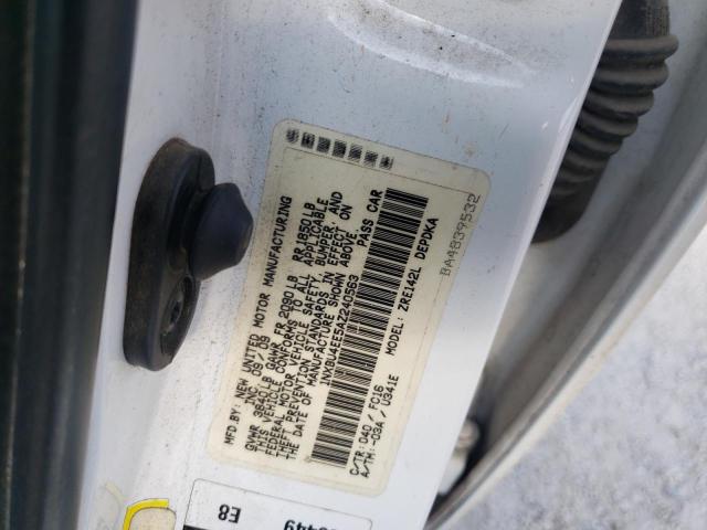 Photo 10 from auction – 2010 TOYOTA COROLLA BA with VIN 1NXBU4EE5AZ240563