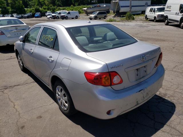 Photo 3 from auction – 2009 TOYOTA COROLLA with VIN 2T1BU40E69C177767