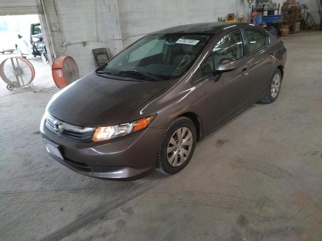 Photo 2 from auction – 2012 HONDA CIVIC LX with VIN 2HGFB2F5XCH503491