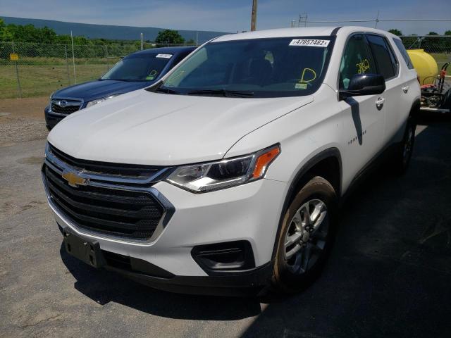 Photo 2 from auction – 2021 CHEVROLET TRAVERSE L with VIN 1GNERFKW3MJ129244