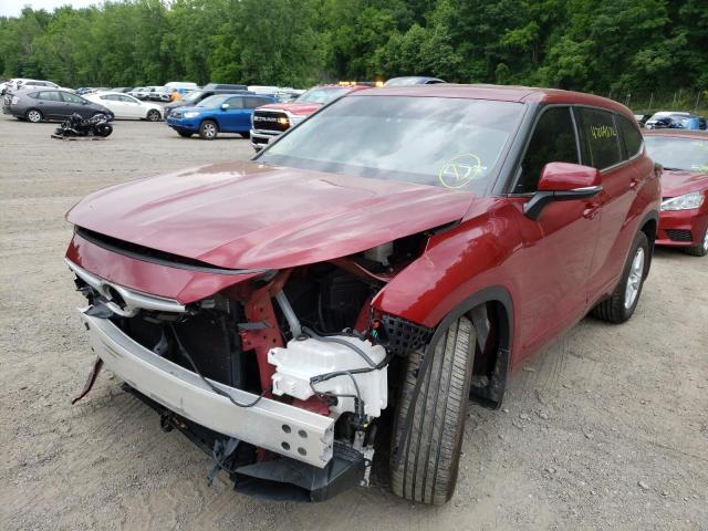 Zdjęcie 2 z aukcji – 2020 TOYOTA HIGHLANDER z VIN 5TDBZRBH3LS006205