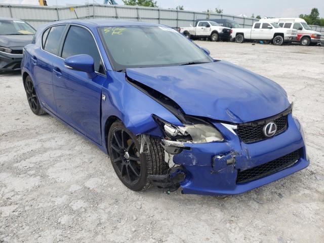 LEXUS CT 200 2012 with VIN JTHKD5BH8C2103655 - Photo from auction