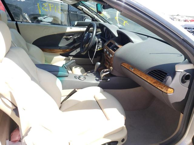 Photo 5 from auction – 2005 BMW 645 CI AUT with VIN WBAEK73425B324132