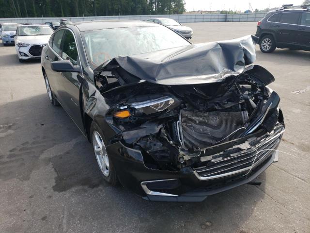 CHEVROLET MALIBU LS 2018 with VIN 1G1ZB5ST5JF176345 - Photo from auction