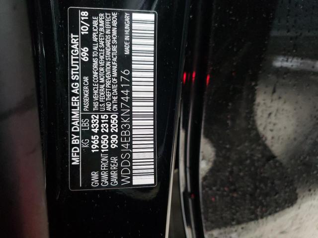 Photo 10 from auction – 2019 MERCEDES-BENZ CLA 250 with VIN WDDSJ4EB3KN744176