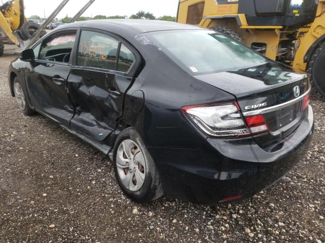 Photo 3 from auction – 2013 HONDA CIVIC LX with VIN 19XFB2F59DE057183