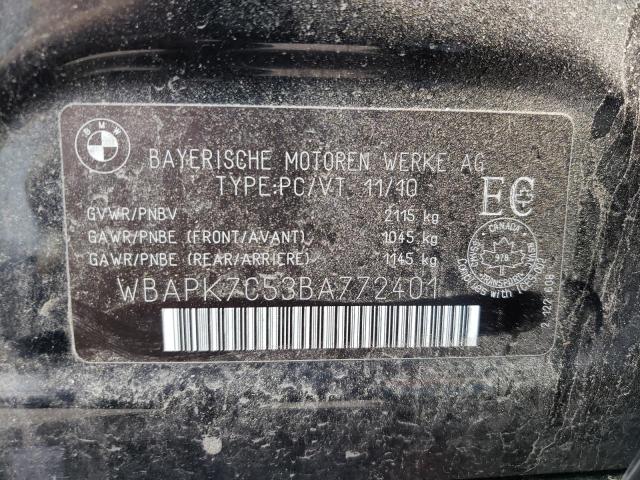 Photo 10 from auction – 2011 BMW 328 XI with VIN WBAPK7C53BA772401