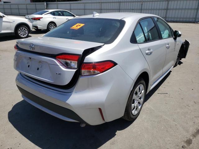 Photo 4 from auction – 2021 TOYOTA COROLLA LE with VIN 5YFEPMAE7MP206091