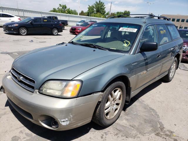 Photo 2 from auction – 2001 SUBARU LEGACY OUT with VIN 4S3BH665017616507