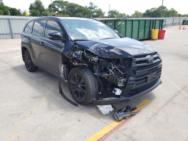 TOYOTA HIGHLANDER 2019 with VIN 5TDKZRFH5KS323167 - Photo from auction