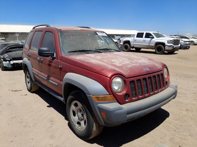 JEEP LIBERTY SP 2005 with VIN 1J4GL48K25W696751 - Photo from auction