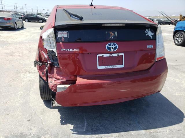 Photo 9 from auction – 2010 TOYOTA PRIUS with VIN JTDKN3DU9A0020953