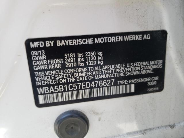 Photo 10 from auction – 2014 BMW 535 I with VIN WBA5B1C57ED476627