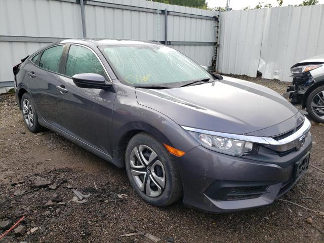 HONDA CIVIC LX 2017 with VIN 19XFC2F55HE045163 - Photo from auction
