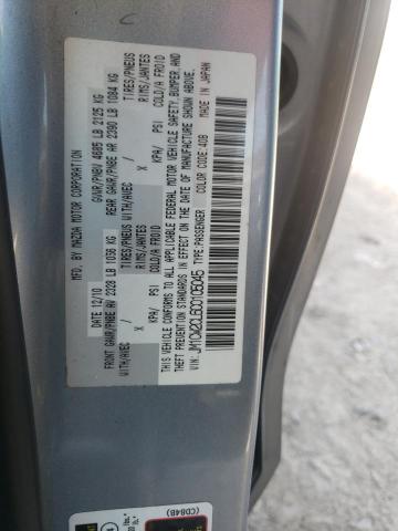 Photo 10 from auction – 2012 MAZDA 5 with VIN JM1CW2CL6C0105045
