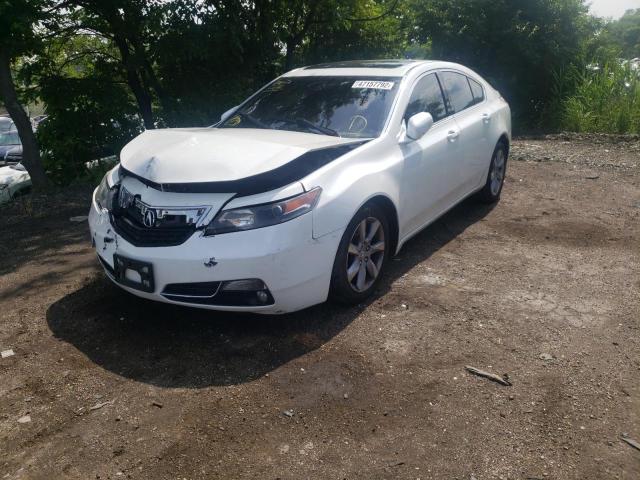 Photo 2 from auction – 2013 ACURA TL TECH with VIN 19UUA8F50DA017253