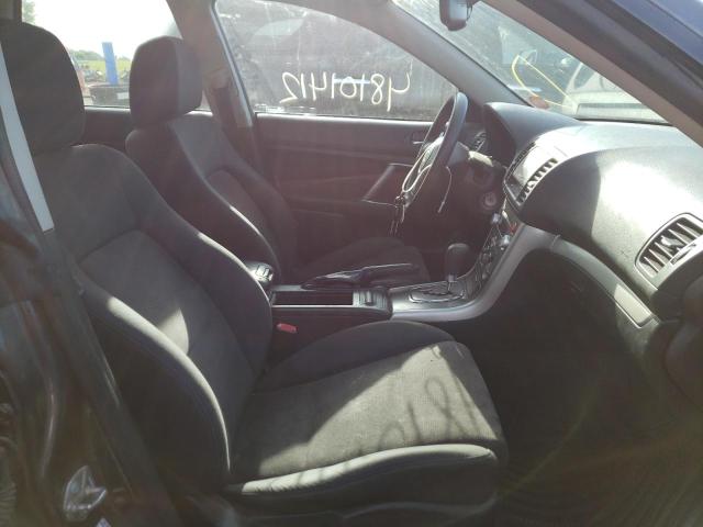 Photo 5 from auction – 2009 SUBARU OUTBACK 2. with VIN 4S4BP61C997322684