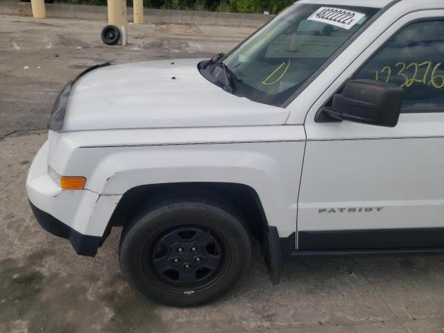 Photo 9 from auction – 2015 JEEP PATRIOT SP with VIN 1C4NJPBB1FD240993