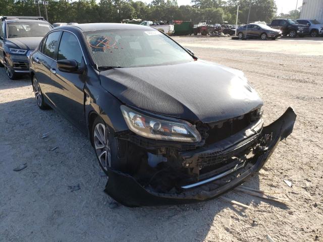HONDA ACCORD SPO 2015 with VIN 1HGCR2F53FA169130 - Photo from auction