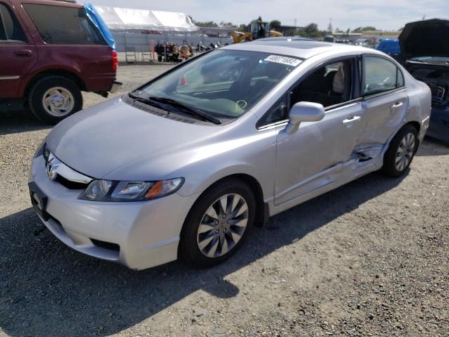 Photo 2 from auction – 2009 HONDA CIVIC EX with VIN 2HGFA16889H337343