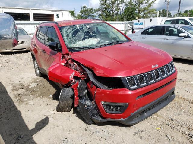 JEEP COMPASS SP 2018 with VIN 3C4NJCAB7JT467974 - Photo from auction