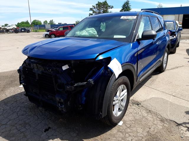 Photo 2 from auction – 2021 FORD EXPLORER X with VIN 1FMSK8DH5MGB42645