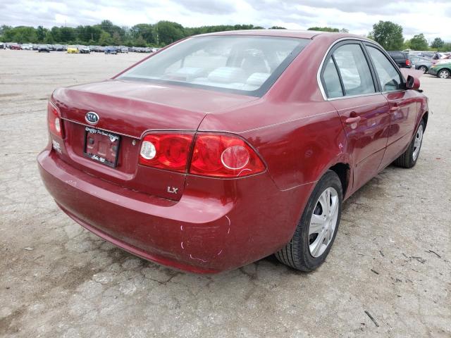 Photo 4 from auction – 2008 KIA OPTIMA LX with VIN KNAGE123285246301