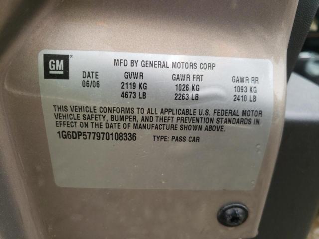 Photo 10 from auction – 2007 CADILLAC CTS HI FEA with VIN 1G6DP577970108336