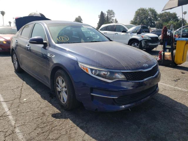 KIA OPTIMA LX 2017 with VIN 5XXGT4L34HG121692 - Photo from auction