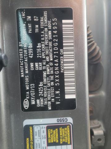 Photo 10 from auction – 2013 KIA OPTIMA EX with VIN 5XXGN4A71DG214955