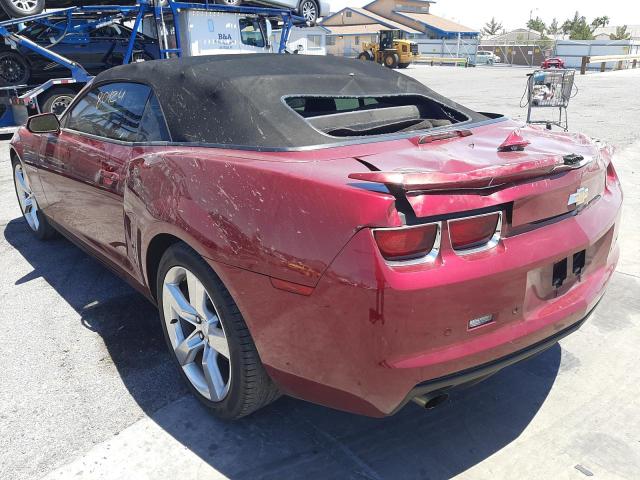 Photo 3 from auction – 2011 CHEVROLET CAMARO with VIN 2G1FC3DD7B9183107