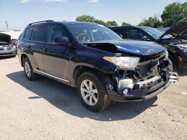 TOYOTA HIGHLANDER 2013 with VIN 5TDBK3EH0DS251333 - Photo from auction