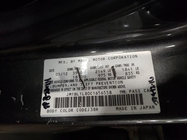 Photo 10 from auction – 2012 MAZDA 3 I with VIN JM1BL1L80C1656558