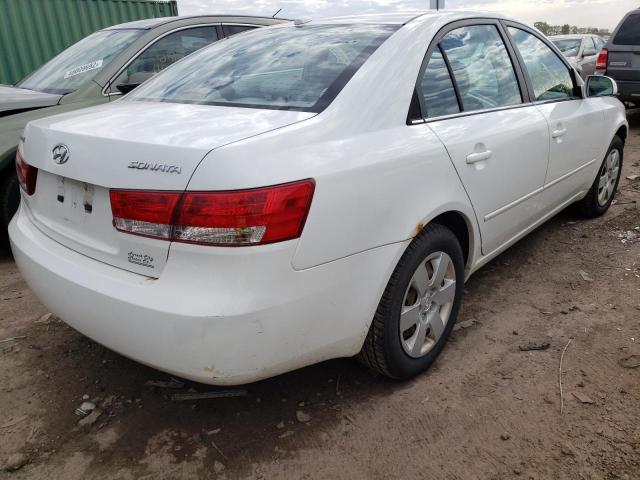 Photo 4 from auction – 2008 HYUNDAI SONATA with VIN 5NPET46C58H341351