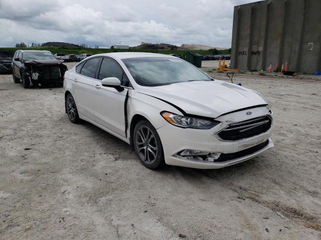 Photo 1 from auction – 2017 FORD FUSION SE with VIN 3FA6P0HD6HR262426