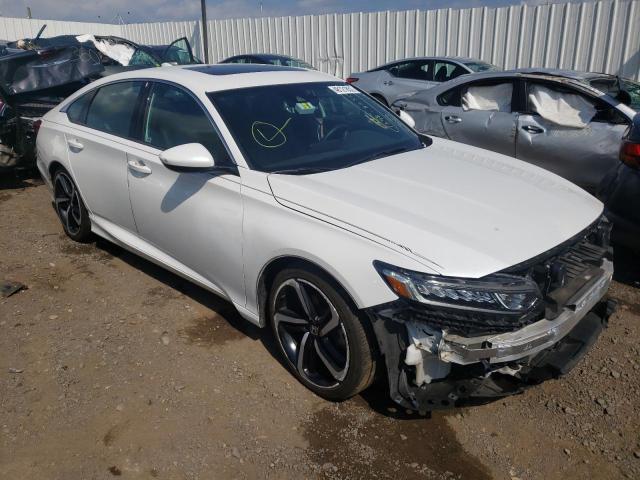 HONDA ACCORD SPO 2018 with VIN 1HGCV2F35JA045556 - Photo from auction