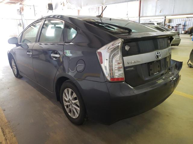 Photo 3 from auction – 2013 TOYOTA PRIUS PLUG with VIN JTDKN3DP8D3031973