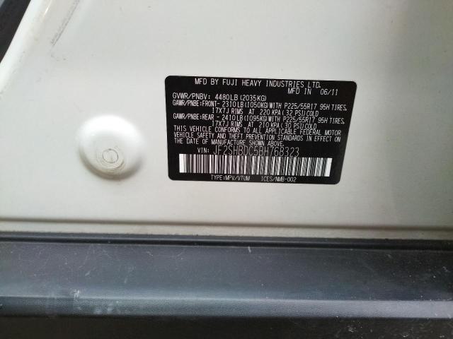 Photo 10 from auction – 2011 SUBARU FORESTER 2 with VIN JF2SHBDC5BH768323